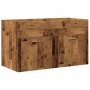 Juego de muebles de baño 2 piezas madera ingeniería envejecida von , Badezimmermöbel - Ref: Foro24-3328583, Preis: 204,38 €, ...