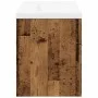 Juego de muebles de baño 2 piezas madera ingeniería envejecida by , Bathroom furniture - Ref: Foro24-3328583, Price: 203,84 €...
