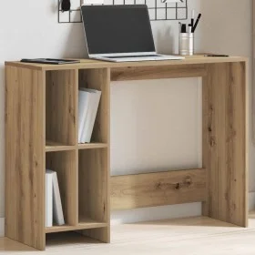 Escritorio de madera de ingeniería roble artisan 102,5x35x75 cm by , Desks - Ref: Foro24-856631, Price: 65,35 €, Discount: %