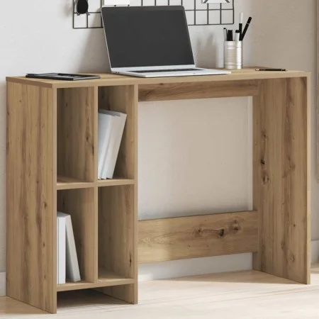 Escritorio de madera de ingeniería roble artisan 102,5x35x75 cm von , Schreibtische - Ref: Foro24-856631, Preis: 67,35 €, Rab...