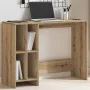 Escritorio de madera de ingeniería roble artisan 102,5x35x75 cm von , Schreibtische - Ref: Foro24-856631, Preis: 67,35 €, Rab...