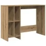 Escritorio de madera de ingeniería roble artisan 102,5x35x75 cm von , Schreibtische - Ref: Foro24-856631, Preis: 67,35 €, Rab...
