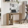 Escritorio de madera de ingeniería roble artisan 102,5x35x75 cm von , Schreibtische - Ref: Foro24-856631, Preis: 67,35 €, Rab...