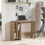 Escritorio de madera de ingeniería roble artisan 102,5x35x75 cm von , Schreibtische - Ref: Foro24-856631, Preis: 67,35 €, Rab...