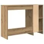 Escritorio de madera de ingeniería roble artisan 102,5x35x75 cm von , Schreibtische - Ref: Foro24-856631, Preis: 67,35 €, Rab...