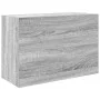 Armario de pared baño madera ingeniería gris Sonoma 60x25x40 cm de , Tocadores de baño - Ref: Foro24-860072, Precio: 50,55 €,...