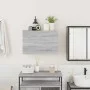 Armario de pared baño madera ingeniería gris Sonoma 60x25x40 cm de , Tocadores de baño - Ref: Foro24-860072, Precio: 50,55 €,...