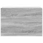 Armario de pared baño madera ingeniería gris Sonoma 60x25x40 cm de , Tocadores de baño - Ref: Foro24-860072, Precio: 50,55 €,...