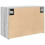 Armario de pared baño madera ingeniería gris Sonoma 60x25x40 cm de , Tocadores de baño - Ref: Foro24-860072, Precio: 50,55 €,...