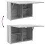 Armario de pared baño madera ingeniería gris Sonoma 60x25x40 cm de , Tocadores de baño - Ref: Foro24-860072, Precio: 50,55 €,...