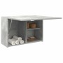 Mueble de pared baño madera ingeniería gris hormigón 60x25x40cm de , Tocadores de baño - Ref: Foro24-860070, Precio: 56,41 €
