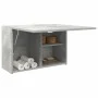 Mueble de pared baño madera ingeniería gris hormigón 60x25x40cm de , Tocadores de baño - Ref: Foro24-860070, Precio: 51,86 €,...