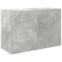 Mueble de pared baño madera ingeniería gris hormigón 60x25x40cm de , Tocadores de baño - Ref: Foro24-860070, Precio: 54,16 €,...