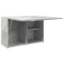 Mueble de pared baño madera ingeniería gris hormigón 60x25x40cm de , Tocadores de baño - Ref: Foro24-860070, Precio: 54,16 €,...