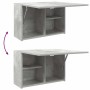 Mueble de pared baño madera ingeniería gris hormigón 60x25x40cm de , Tocadores de baño - Ref: Foro24-860070, Precio: 54,16 €,...
