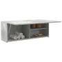 Mueble de pared baño madera ingeniería gris hormigón 80x25x30cm de , Tocadores de baño - Ref: Foro24-860079, Precio: 51,01 €,...