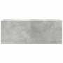 Mueble de pared baño madera ingeniería gris hormigón 80x25x30cm de , Tocadores de baño - Ref: Foro24-860079, Precio: 51,01 €,...