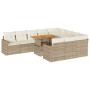 Set sofás jardín y cojines 11 pzas ratán sintético acacia beige von , Gartensets - Ref: Foro24-3327537, Preis: 855,92 €, Raba...