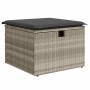 Set de sofás de jardín 7 pzas con cojines ratán PE gris claro von , Gartensets - Ref: Foro24-3327902, Preis: 522,64 €, Rabatt: %