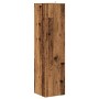Mueble de esquina madera de ingeniería envejecida 33x33x132 cm von , Schließfächer und Lagerschränke - Ref: Foro24-856722, Pr...