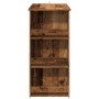 Mesa bar con estante almacenaje envejecida 102x50x103,5 cm von , Küchen- und Esstische - Ref: Foro24-856762, Preis: 107,24 €,...