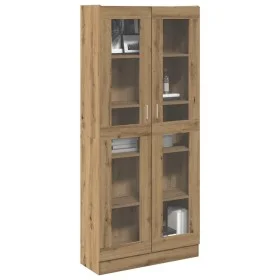 Aparador alto madera ingeniería roble artisan 82,5x30,5x185 cm by , Sideboards - Ref: Foro24-3318721, Price: 169,05 €, Discou...