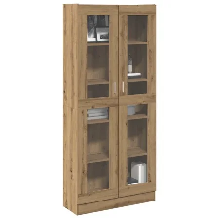 Aparador alto madera ingeniería roble artisan 82,5x30,5x185 cm de , Aparadores - Ref: Foro24-3318721, Precio: 173,56 €, Descu...
