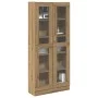Aparador alto madera ingeniería roble artisan 82,5x30,5x185 cm de , Aparadores - Ref: Foro24-3318721, Precio: 173,56 €, Descu...