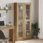 Aparador alto madera ingeniería roble artisan 82,5x30,5x185 cm de , Aparadores - Ref: Foro24-3318721, Precio: 173,56 €, Descu...