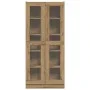 Aparador alto madera ingeniería roble artisan 82,5x30,5x185 cm de , Aparadores - Ref: Foro24-3318721, Precio: 173,56 €, Descu...