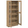 Aparador alto madera ingeniería roble artisan 82,5x30,5x185 cm von , Sideboards - Ref: Foro24-3318721, Preis: 176,97 €, Rabat...