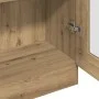 Aparador alto madera ingeniería roble artisan 82,5x30,5x185 cm de , Aparadores - Ref: Foro24-3318721, Precio: 173,56 €, Descu...