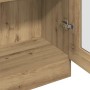 Aparador alto madera ingeniería roble artisan 82,5x30,5x185 cm von , Sideboards - Ref: Foro24-3318721, Preis: 176,97 €, Rabat...