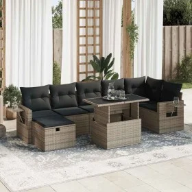 Set de sofás de jardín y cojines 8 piezas ratán sintético gris von , Gartensets - Ref: Foro24-3327870, Preis: 530,33 €, Rabat...