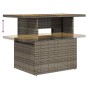 Set sofás jardín y cojines 6 pzas ratán sintético acacia gris by , Garden sets - Ref: Foro24-3327665, Price: 454,02 €, Discou...