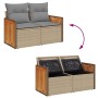 Set sofás jardín y cojines 7 pzas ratán sintético acacia beige von , Gartensets - Ref: Foro24-3327748, Preis: 595,47 €, Rabat...