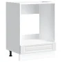 Mueble de horno Porto blanco madera reconstituida von , Küchenschränke - Ref: Foro24-853997, Preis: 68,70 €, Rabatt: %