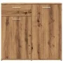 Aparador de madera contrachapada color roble artesano von , Sideboards - Ref: Foro24-856007, Preis: 89,20 €, Rabatt: %