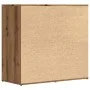 Aparador de madera contrachapada color roble artesano von , Sideboards - Ref: Foro24-856007, Preis: 89,20 €, Rabatt: %