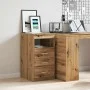 Cajonera de madera de ingeniería roble artisan 40x50x76 cm by , Lockers and storage cabinets - Ref: Foro24-856005, Price: 96,...
