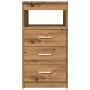 Cajonera de madera de ingeniería roble artisan 40x50x76 cm by , Lockers and storage cabinets - Ref: Foro24-856005, Price: 96,...