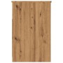 Cajonera de madera de ingeniería roble artisan 40x50x76 cm by , Lockers and storage cabinets - Ref: Foro24-856005, Price: 92,...