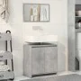 Set muebles de baño 2 piezas madera contrachapada gris hormigón de , Muebles de baño - Ref: Foro24-856066, Precio: 62,35 €, D...