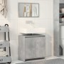 Set muebles de baño 2 piezas madera contrachapada gris hormigón von , Badezimmermöbel - Ref: Foro24-856066, Preis: 65,32 €, R...