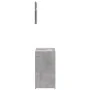 Set muebles de baño 2 piezas madera contrachapada gris hormigón de , Muebles de baño - Ref: Foro24-856066, Precio: 62,35 €, D...