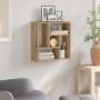 Estante de pared madera ingeniería roble artisan 45x16x45 cm by , Shelves and shelves - Ref: Foro24-856072, Price: 31,80 €, D...