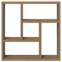 Estante de pared madera ingeniería roble artisan 45x16x45 cm by , Shelves and shelves - Ref: Foro24-856072, Price: 33,07 €, D...