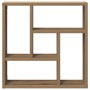 Estante de pared madera ingeniería roble artisan 45x16x45 cm by , Shelves and shelves - Ref: Foro24-856072, Price: 31,80 €, D...