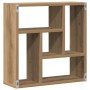 Estante de pared madera ingeniería roble artisan 45x16x45 cm by , Shelves and shelves - Ref: Foro24-856072, Price: 31,80 €, D...