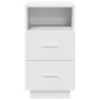 Mesillas de noche 2 uds con 2 cajones blanco 36x36x68 cm von , Nachttische - Ref: Foro24-858579, Preis: 100,14 €, Rabatt: %